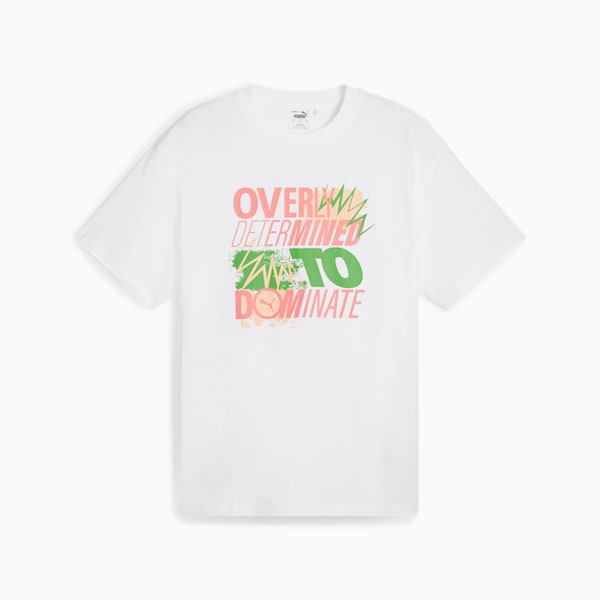 Playera de básquetbol para hombre The Future Is Scoot, PUMA White, extralarge